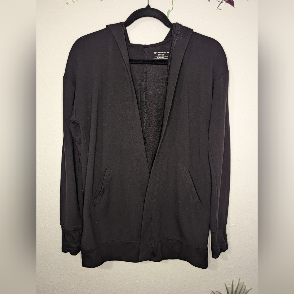 Hooded Open-Front Wrap